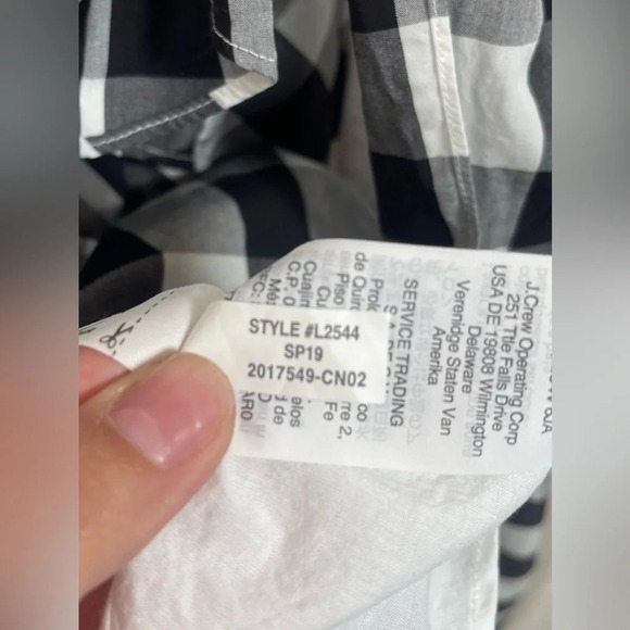 J. Crew Gingham Sleeveless Faux-Wrap Midi Dress Cotton Poplin Women’s 6 Romantic - Picture 13 of 16